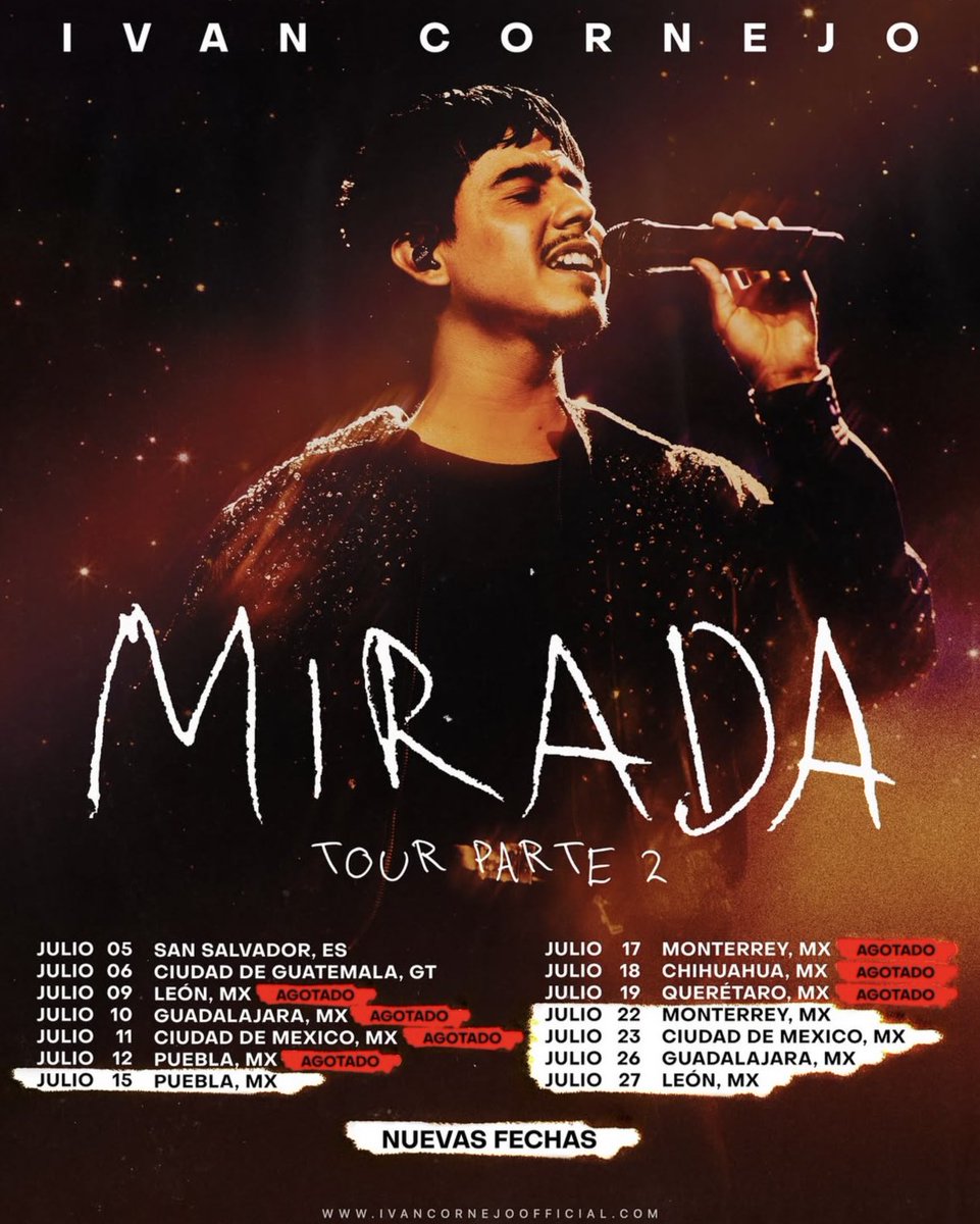 Ivan Cornejo agrega más fechas en Mexico tras agotar TODAS 🔥🇲🇽