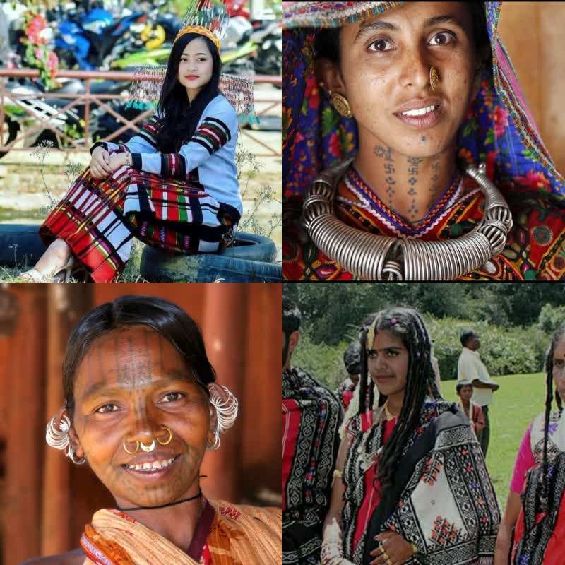 saval_ai's tweet photo. Major Tribes of India: A Glimpse! 🇮🇳
🧵Exploring some of India's diverse tribal communities, their primary locations, unique cultures, and language groups.
#IndianTribes #IndigenousIndia #TribalCulture #PVTG #UPSC #upscprelims2025
Get a detail list copy at the end of the 🧵.
Can you identify the tribes in the collage?👇