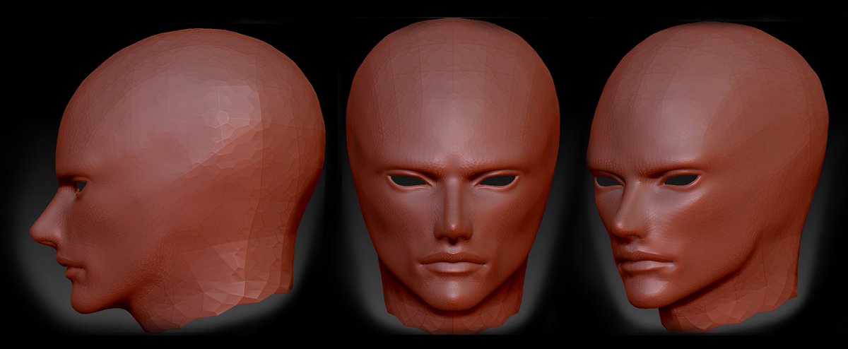I wanted to share our new ABEL revamp WIP. He is coming along as we sculpt him in ZBrush. Still gotta make pores, lip textures and get those fine details in before Substance Painter time!
#AytoZedmods