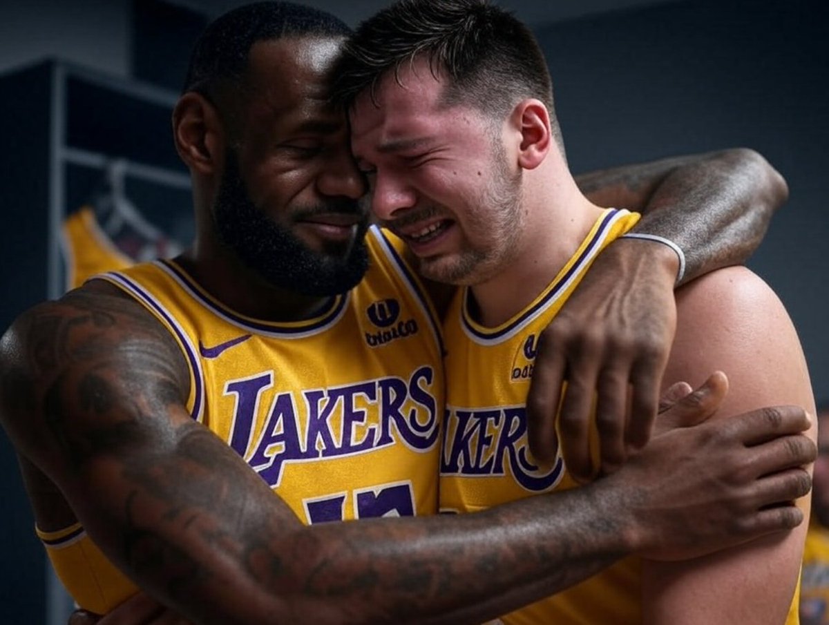 It's over for the LA Lakers  
LeBron James and Luka Doncic will spend the night in each other's arms
Luke and LeBron were beaten 4-1
They're not as good as they think they are