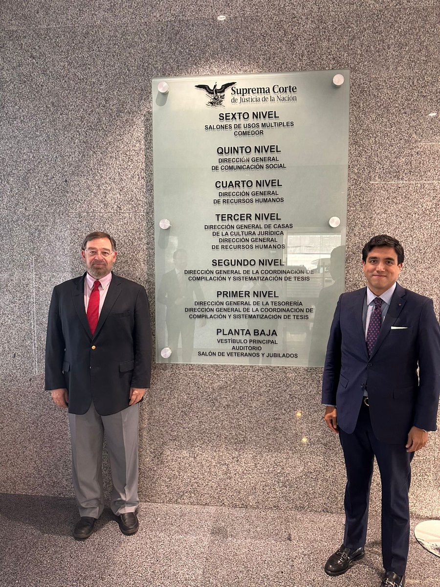 Consejo General de la Abogacía Mexicana (@consabogaciamex) on Twitter photo El CGAM recibió, de la Dirección General de Compilación y Sistematización de Tesis de la <a href="/SCJN/">Suprema Corte</a> , copia oficial de todos los criterios (1917) y sentencias (1996) del Alto Tribunal.
Reafirmamos nuestro compromiso con el Estado de Derecho y los derechos de todas las personas.
#CGAM El CGAM recibió, de la Dirección General de Compilación y Sistematización de Tesis de la <a href="/SCJN/">Suprema Corte</a> , copia oficial de todos los criterios (1917) y sentencias (1996) del Alto Tribunal.
Reafirmamos nuestro compromiso con el Estado de Derecho y los derechos de todas las personas.
#CGAM