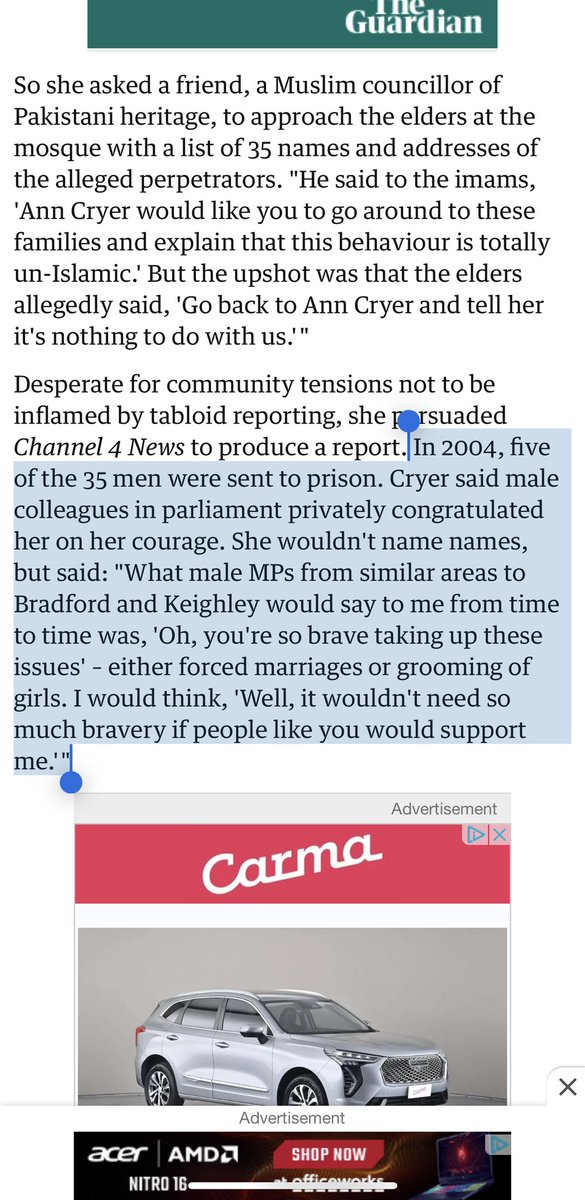 TracyNeverLabor's tweet photo. @GMB Shame on you #GMB not a single mention on your headlining article of channel 4 documentary #Groomed. Doesn’t Ed balls have anything to say on it?! This went on when Keighley mp Ann cryer was in Eds party at the same time as him. #groomedanationalscandal https://t.co/nWE1stfTEL