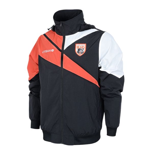 NthSydneyBears's tweet image. And the retro cool vibes just keep coming 😍 Available online and at the game this Sunday!

Check out the new officially licenced Bears NRL Heritage Windcheater Jacket: buff.ly/KvKBJxa 

#RetroJacket #NRLRetro #WearTheBear