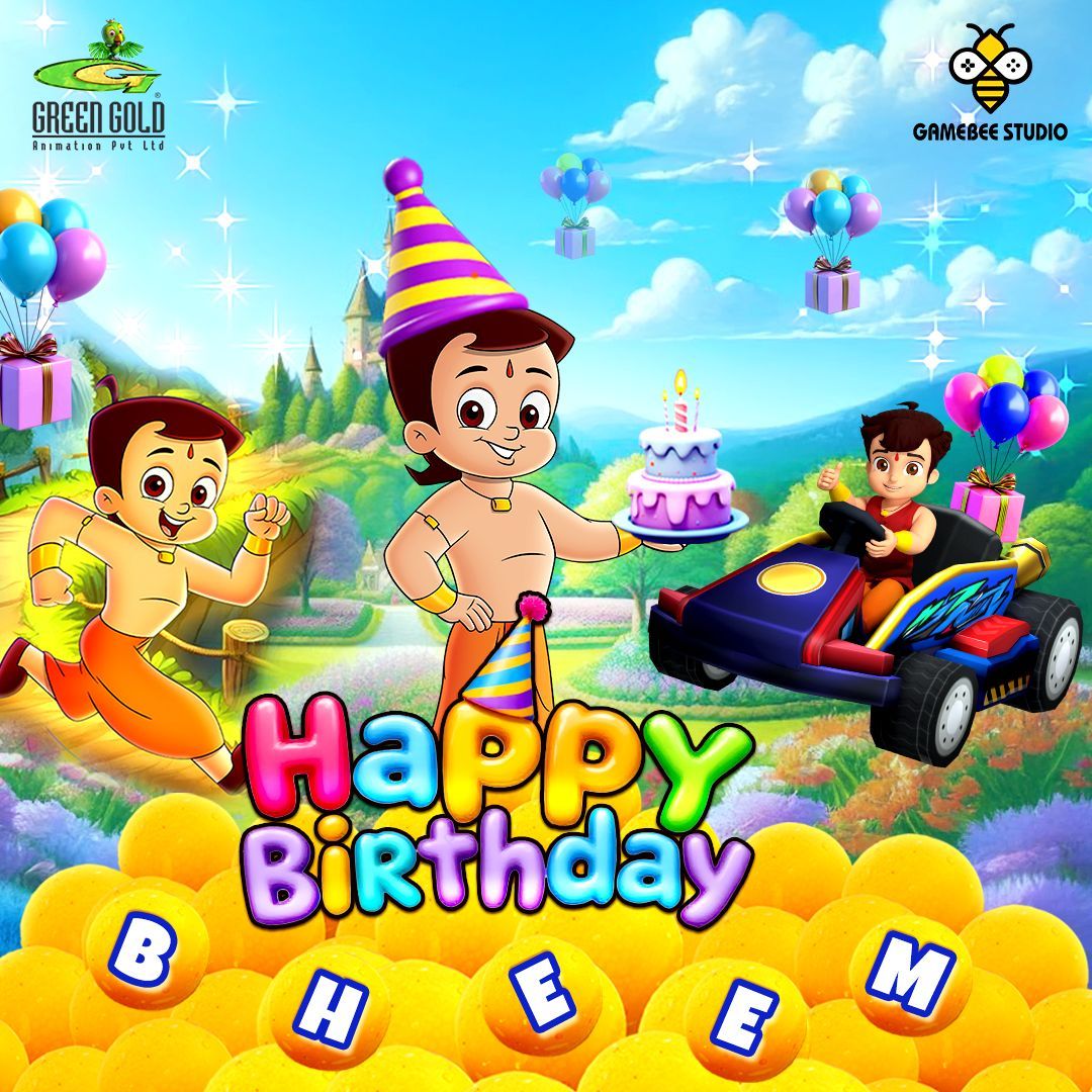 gamebee_studio's tweet image. Happy Birthday, Chhota Bheem!
Join the party and play exciting Bheem games now – only on GameBee Studio! 💛

Link: play.google.com/store/apps/det… 
play.google.com/store/apps/det… 
play.google.com/store/apps/det… 

#HappyBirthday #ChhotaBheem #GameBeeStudio #PlayNow #BheemKartRacing #GreenGoldAnimation