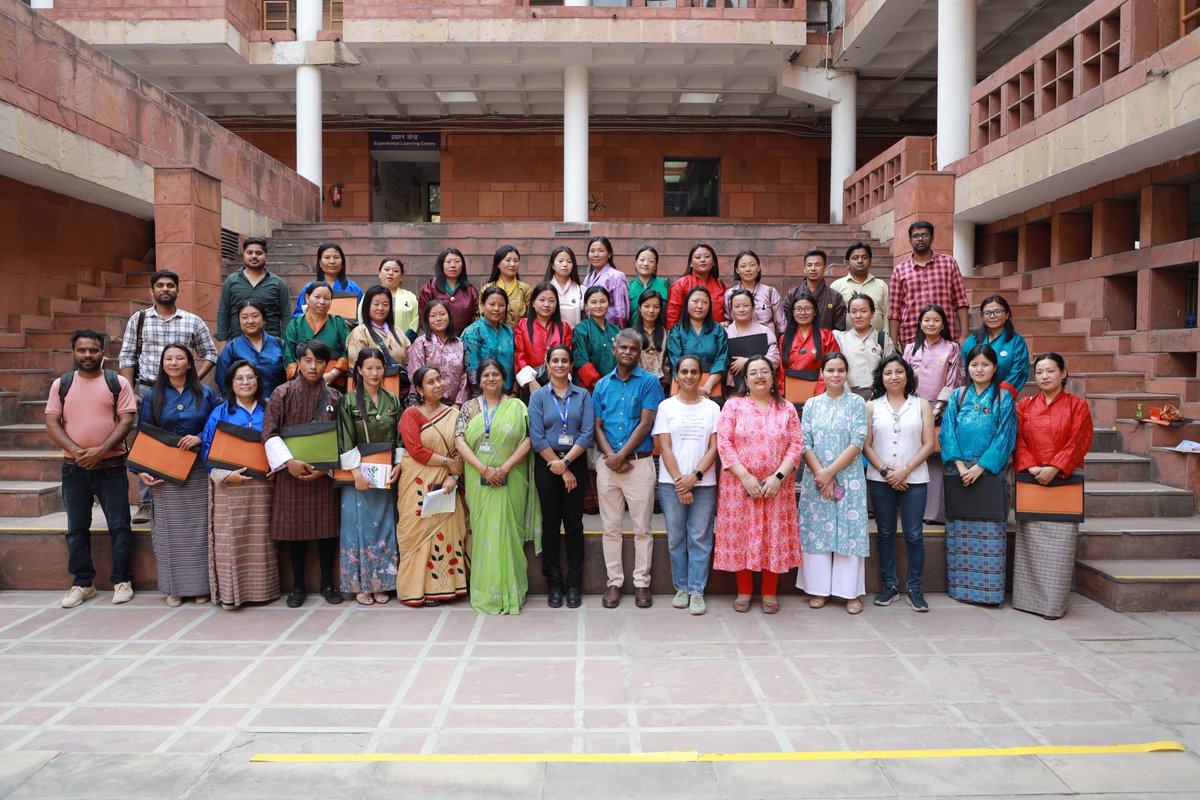 Grateful to <a href="/ncert/">NCERT</a> for hosting our Bhutanese delegation with @ARNECglobal! Day 1 of the ECCD Facilitator Immersion saw 30 practitioners explore India's ECE practices, Jadui Pitara, Balvatika, NCF, and more.🌱✨ #EarlyLearning