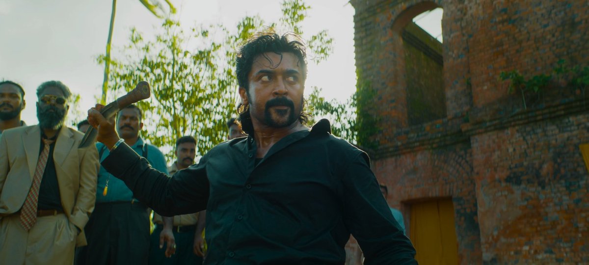 CinemaWithAB's tweet image. #Retro First Half - Good &amp;amp; Engaging so far👌

- Excellent first 30 mins screenplay just peaked at Kanimaa single shot scene💥
- The interval portion was Pure Bliss + Fireyy📈
- #Suriya &amp;amp; #PoojaHegde pair just stole the screen🫶
- KannadiPoove song worked well on screen🎶
- Well…