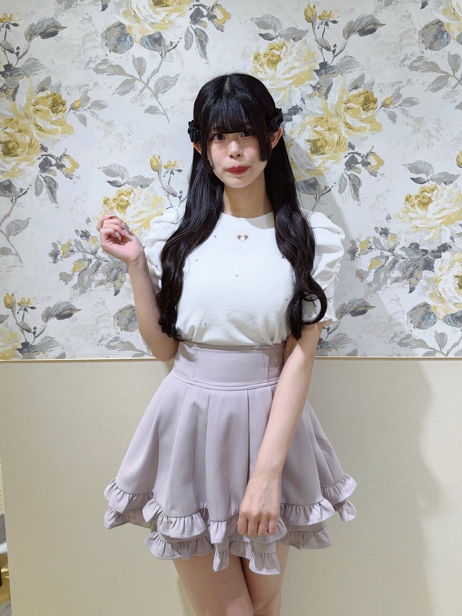 evelyn横浜店 🫧staff coordinate🫧 ハート透かしビジューTP price