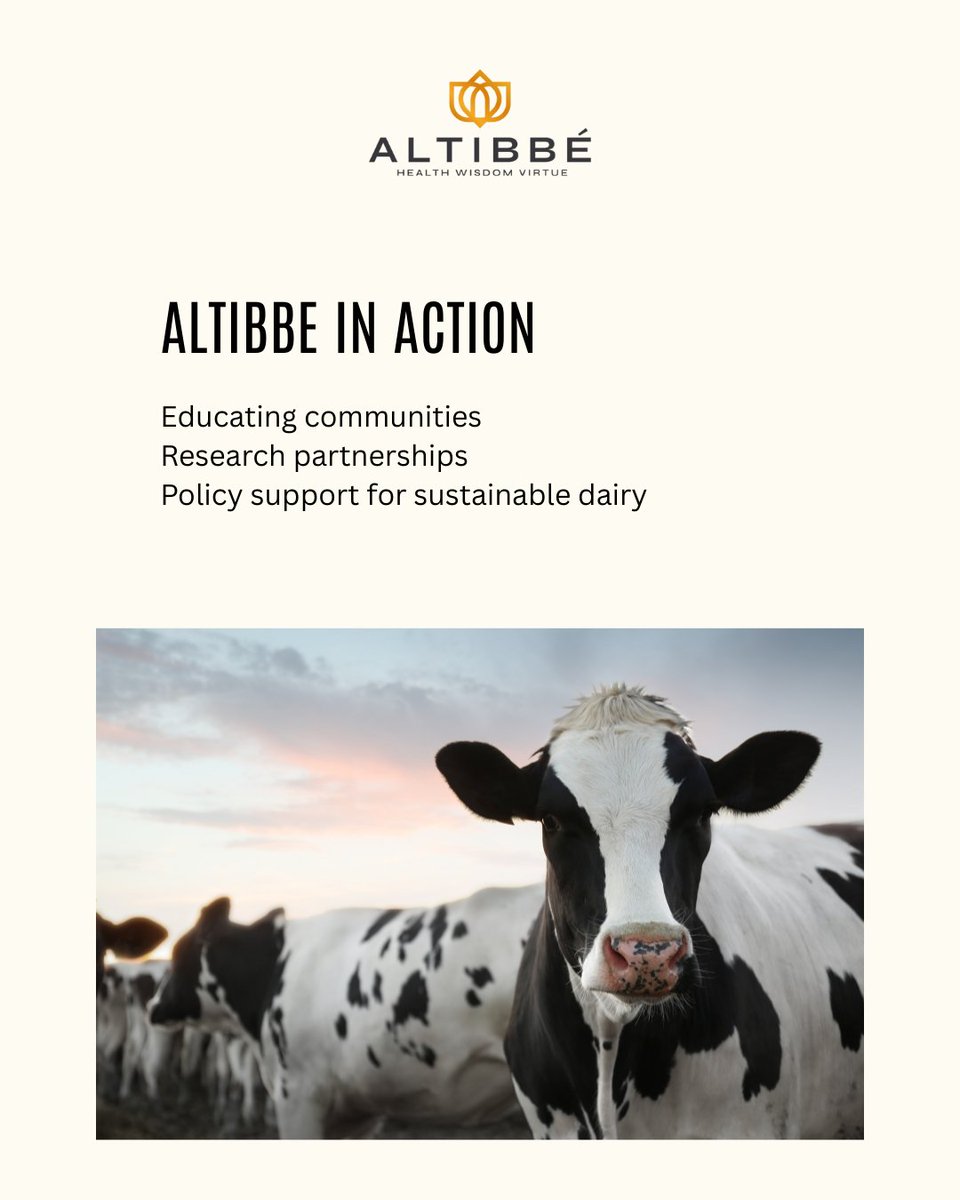 AltibbeInc's tweet photo. Traditional dairy systems are shaping a sustainable future. 🐄💡 Altibbe explores how community-based models blend ancient wisdom with modern science to improve health, support local economies, and preserve the planet. Read the blog ↓
#HealthForHumanity #SustainableFarming https://t.co/bKPQPGySXh