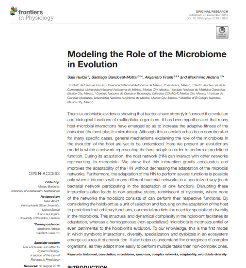 Great job, from the talk it seems to me that  Prof <a href="/PZalloua/">Pierre Zalloua</a>  has provide compelling evidence for a new evolutionary ontology, that we refer to as ecobionts. This could be really yuge bc although it has been discussed (i.e. pre jounalist Dawkins) it has not really proven with
