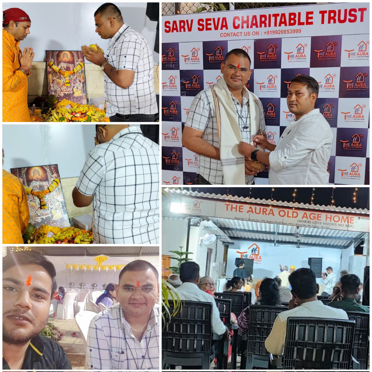 "सेवा, संवेदना और संस्कृति — यही हमारे संकल्प हैं।"
आज Aura Old Age Home &amp; Patient Recovery Center में सर्व सेवा चैरिटेबल ट्रस्ट द्वारा आयोजित सुंदरकांड पाठ में शामिल होकर मन गदगद हो गया।
#SundarkandPath
#AuraOldAgeHome
#BJYM #SamajikSankalp
#SevaHiSanskritiHai
#VivekUpadhyay