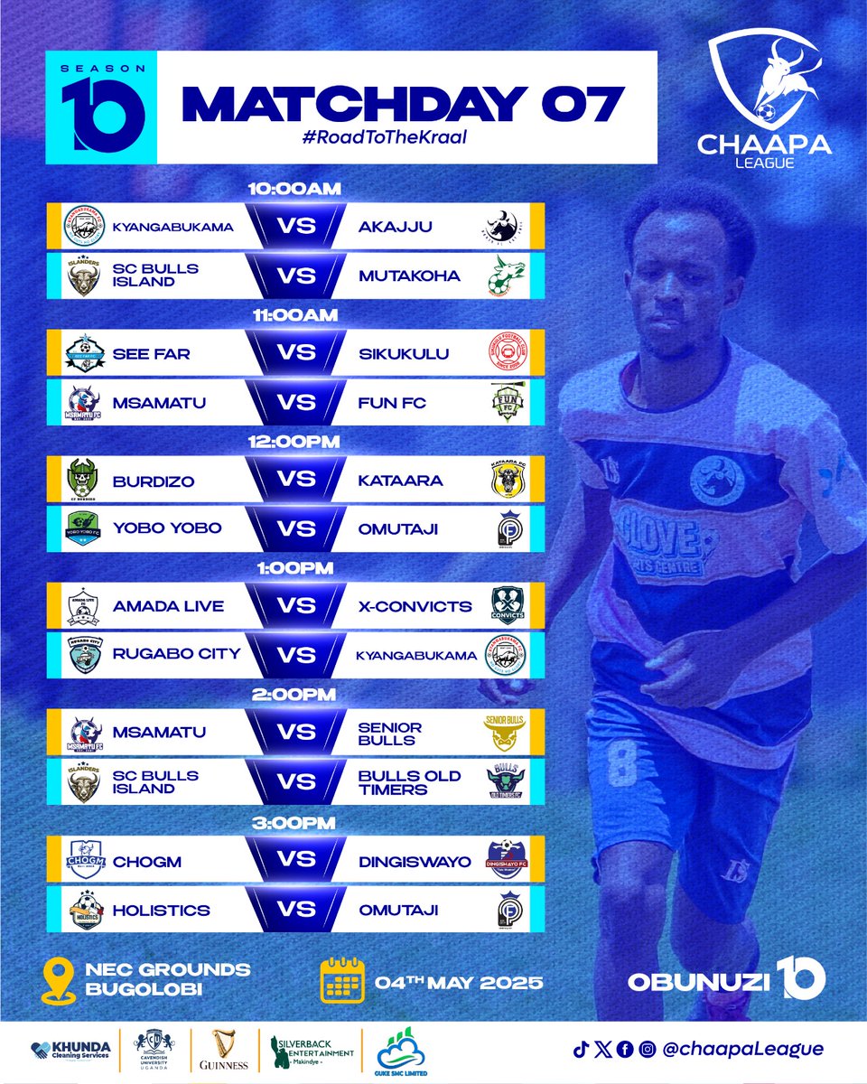 The clash between <a href="/ChogmFc/">Chogm Fc ⭐️</a> and <a href="/dingiswayo_fc/">Dingiswayo FC</a> could be crucial on the #RoadToTheKraal,  stuttering <a href="/RUGABOFC1/">RUGABO CITY</a> face winless <a href="/FCKyangabukama/">FC Kyangabukama</a> .