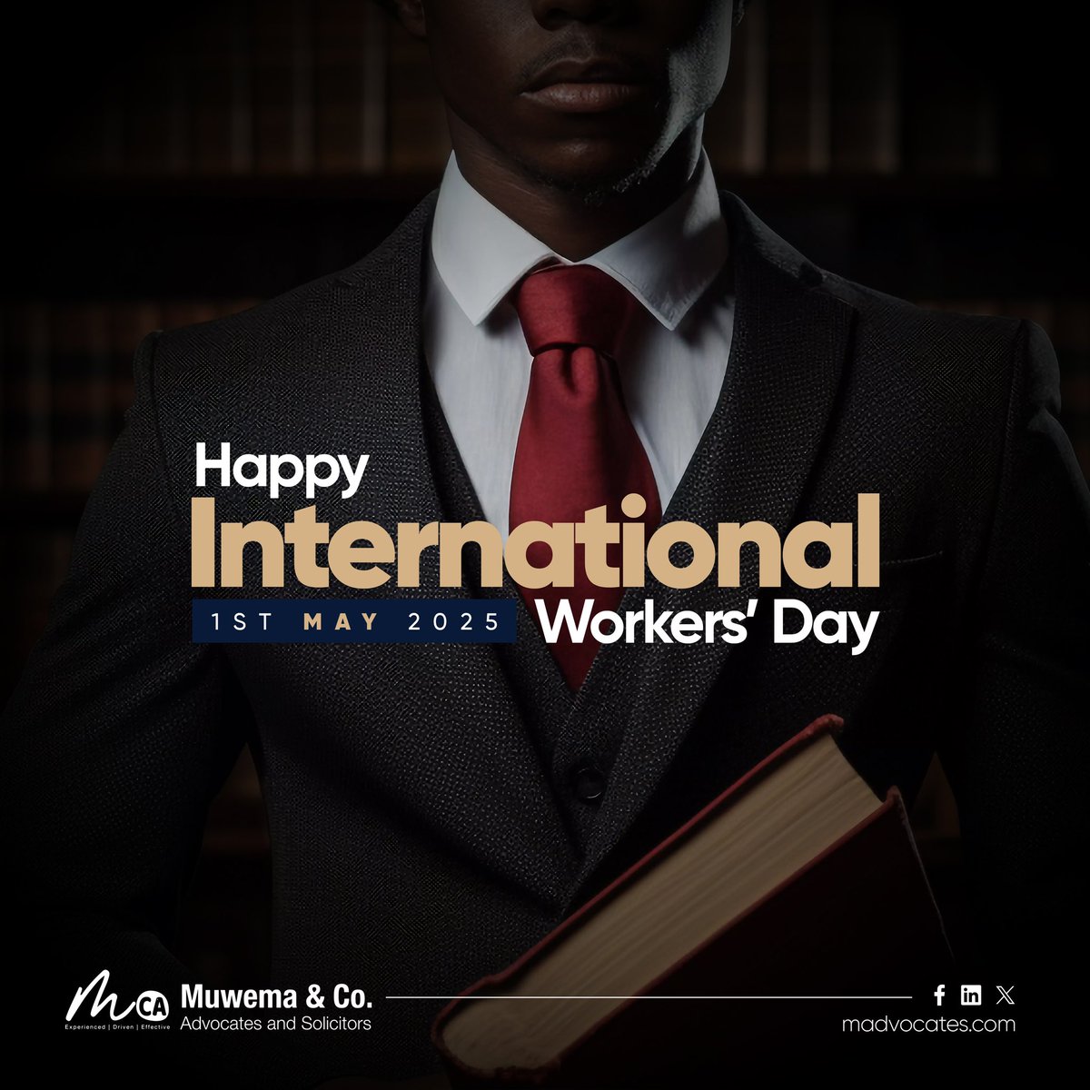 MuwemaLaw's tweet image. Today, we honor the dedication of workers everywhere and stand together in the call for fairness, dignity, and respect in every workplace.