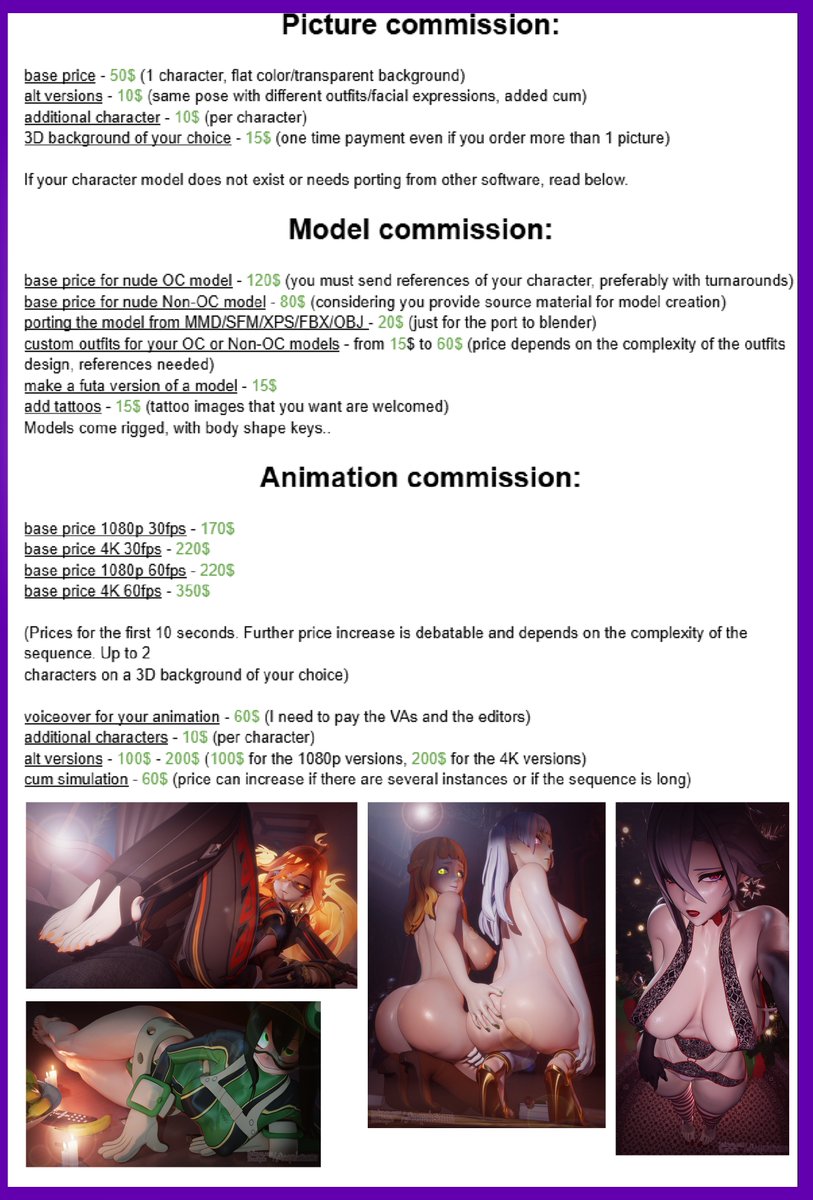 Its May 1st and i'm opening comms again!
DM for more info! ☺️