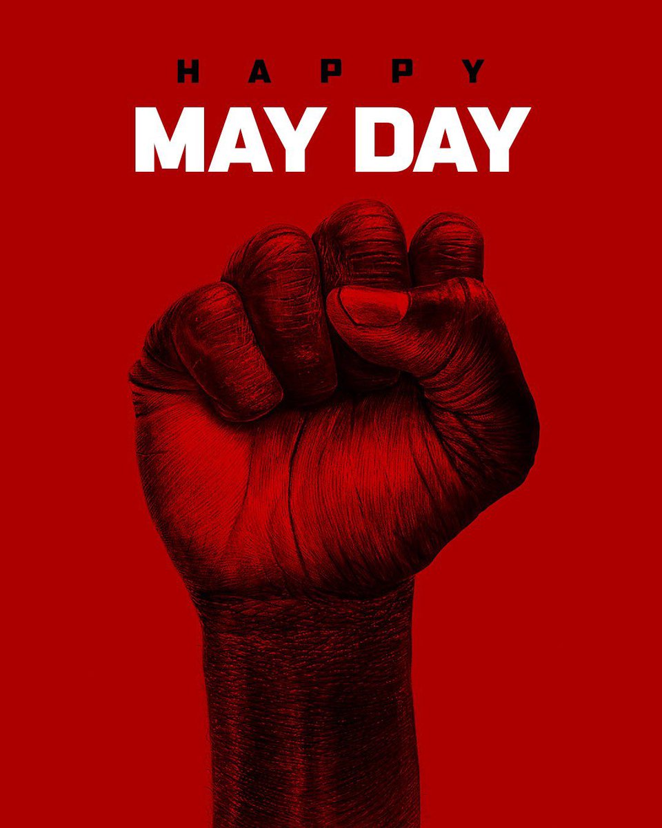 కార్మిక దినోత్సవ శుభాకాంక్షలు 🙏

#MayDay
