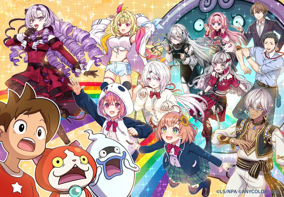 bluepresentpro's tweet image. ／
 5/1（木）より
『にじさんじ』初コラボ開催中！
＼

ついに初コラボ！！！
イベント攻略を支援します！🔥

 🅿️１５０００Ｙpt 🅿️
   を3名へプレゼント🎁

参加賞の配布もあります🌟

✅応募方法
①フォロー＆RT
②ほしいメンバーリプ！

 #ぷにぷに