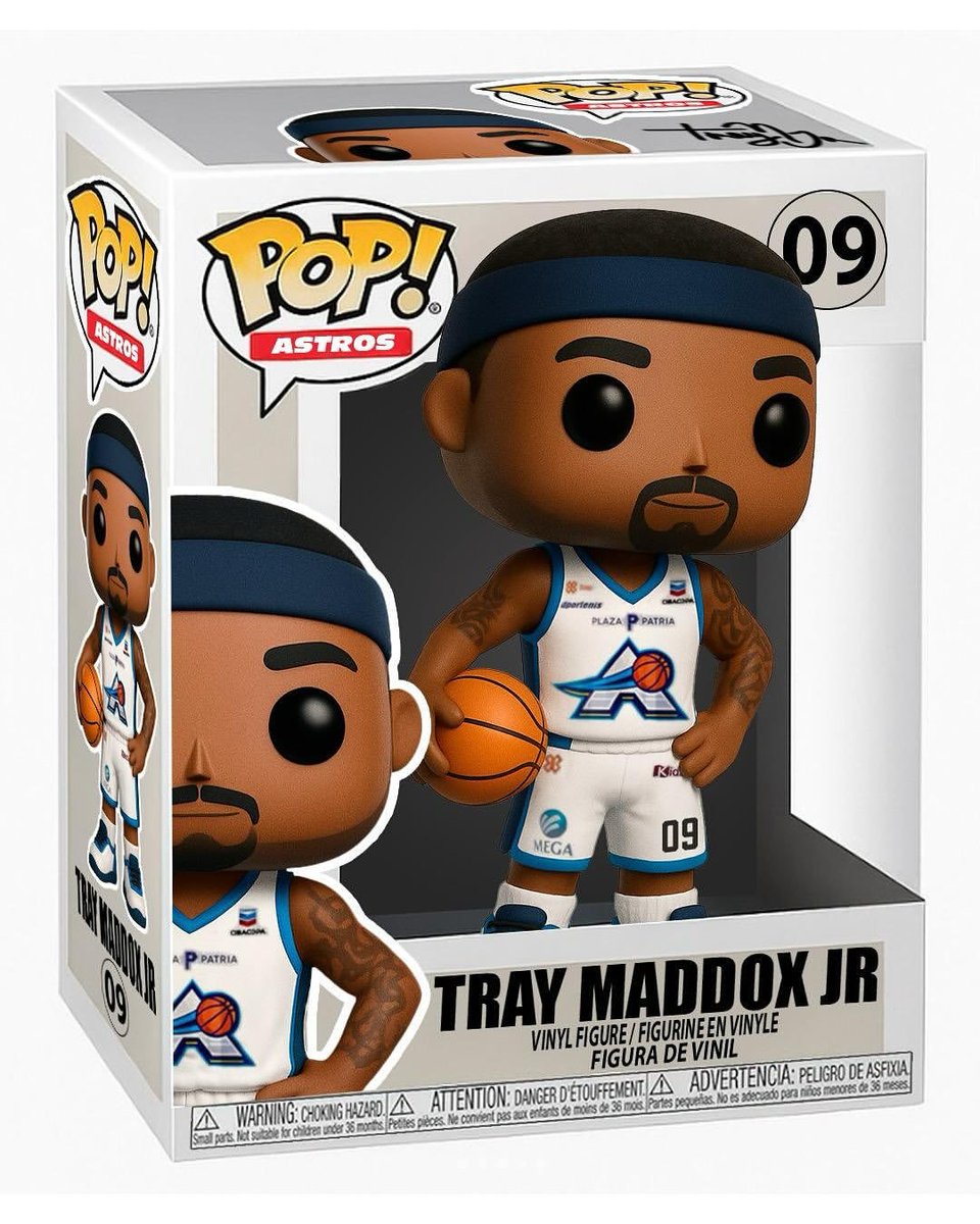 Tray Maddox Jr bobble head
