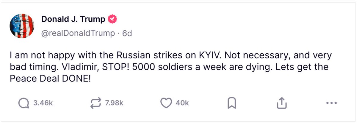 Florida man discovers Putin was the problem all along