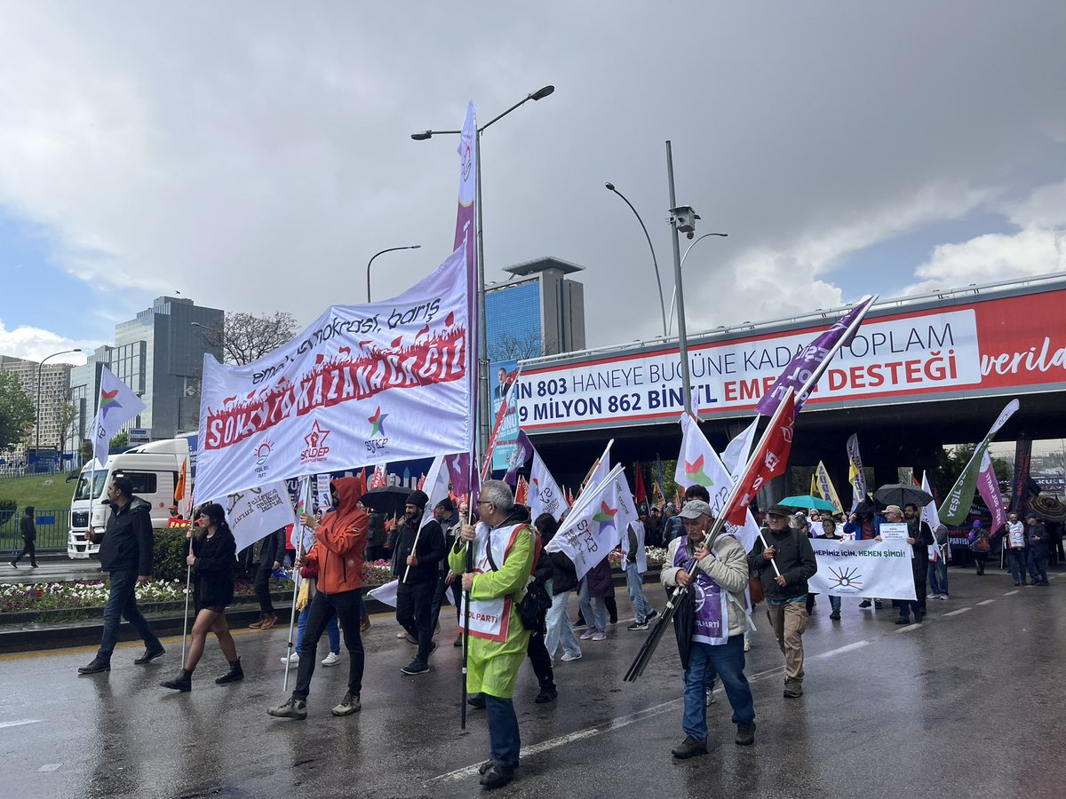 Emek, Demokrasi ve Barış için Sokakta Kazanacağız!
1 Mayıs’ta alanlardayız!
#1mayıs