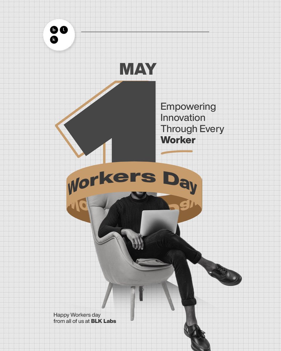 blk_labs's tweet image. Today, we celebrate the hands that build, the minds that create, and the hearts that strive for a better tomorrow. Happy Workers’ Day to every hardworking soul out there!
#WorkersDay