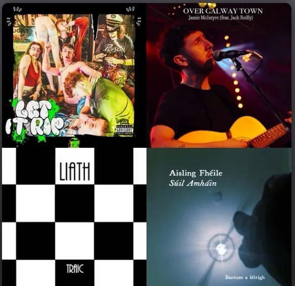 Diane (@dianearainn) on Twitter photo Meangadh Beag Liomsa 3.30 gach Aoine <a href="/raidionalife/">Raidió na Life</a> 106.4fm le mo rogha ceoil agus amhrain nua
<a href="/greenshinemusic/">Greenshine bsky.app/profile/greenshinemusic</a> <a href="/GrooveLineLive/">The Belfast Groove Line</a> <a href="/fiachnatomalan/">Fiachna, Tom & Alan</a> <a href="/FionaKmusic/">Fiona Kennedy</a>
<a href="/padraigjack/">Padraig Jack</a> <a href="/mary_coughlan4/">Mary Coughlan</a>
<a href="/Jiggytheband/">Jiggy</a> <a href="/robbiebodhran/">Robbie Harris</a> <a href="/MuireannNic/">MuireannNicAmhlaoibh</a> <a href="/marywallopers/">The Mary Wallopers 🐖</a>
<a href="/pasheehy/">Pa Sheehy</a> <a href="/Gach_Treo/">Gach Treo 🇺🇦🇮🇪🇲🇾🇵🇸</a> go leor eile 🎶 Meangadh Beag Liomsa 3.30 gach Aoine <a href="/raidionalife/">Raidió na Life</a> 106.4fm le mo rogha ceoil agus amhrain nua
<a href="/greenshinemusic/">Greenshine bsky.app/profile/greenshinemusic</a> <a href="/GrooveLineLive/">The Belfast Groove Line</a> <a href="/fiachnatomalan/">Fiachna, Tom & Alan</a> <a href="/FionaKmusic/">Fiona Kennedy</a>
<a href="/padraigjack/">Padraig Jack</a> <a href="/mary_coughlan4/">Mary Coughlan</a>
<a href="/Jiggytheband/">Jiggy</a> <a href="/robbiebodhran/">Robbie Harris</a> <a href="/MuireannNic/">MuireannNicAmhlaoibh</a> <a href="/marywallopers/">The Mary Wallopers 🐖</a>
<a href="/pasheehy/">Pa Sheehy</a> <a href="/Gach_Treo/">Gach Treo 🇺🇦🇮🇪🇲🇾🇵🇸</a> go leor eile 🎶