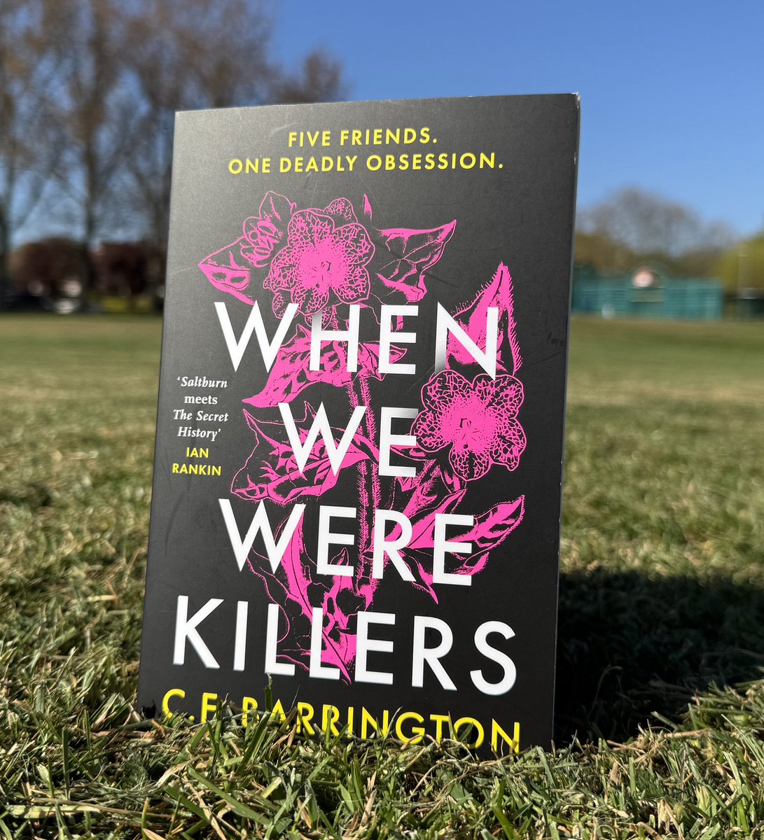 Peyton Stableford (@theycallmepeyto) on Twitter photo Happy, happy publication day to <a href="/barrington_cf/">C F Barrington</a> and this fever-dream of a thriller, WHEN WE WERE KILLERS! 🌸
Available in all good bookshops, but especially our friend <a href="/Waterstones/">Waterstones</a> where it’s the Scottish Book of the Month for May 🎉🏴
Happy hallucinating (I mean… reading). 🍄 Happy, happy publication day to <a href="/barrington_cf/">C F Barrington</a> and this fever-dream of a thriller, WHEN WE WERE KILLERS! 🌸
Available in all good bookshops, but especially our friend <a href="/Waterstones/">Waterstones</a> where it’s the Scottish Book of the Month for May 🎉🏴
Happy hallucinating (I mean… reading). 🍄