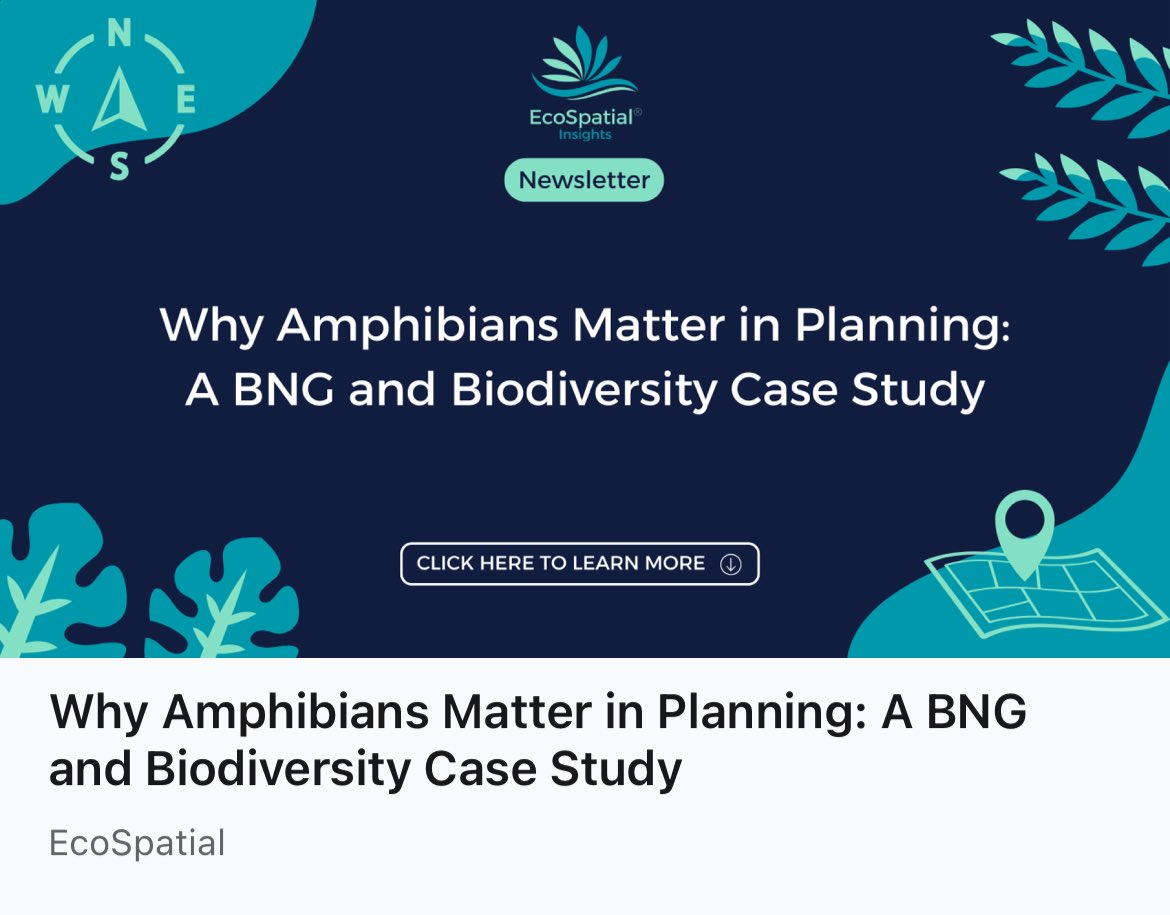 BritishHerpSoc's tweet image. 📣 Calling all ecologists, planners, and GIS specialists! 

@bluesun_3 Mariavittoria’s research is in need of more survey responses, so please consider submitting your insights to: 

“Amphibians Matter in Planning: A BNG and Biodiversity Case Study” 🐸 
tinyurl.com/mrytbppm