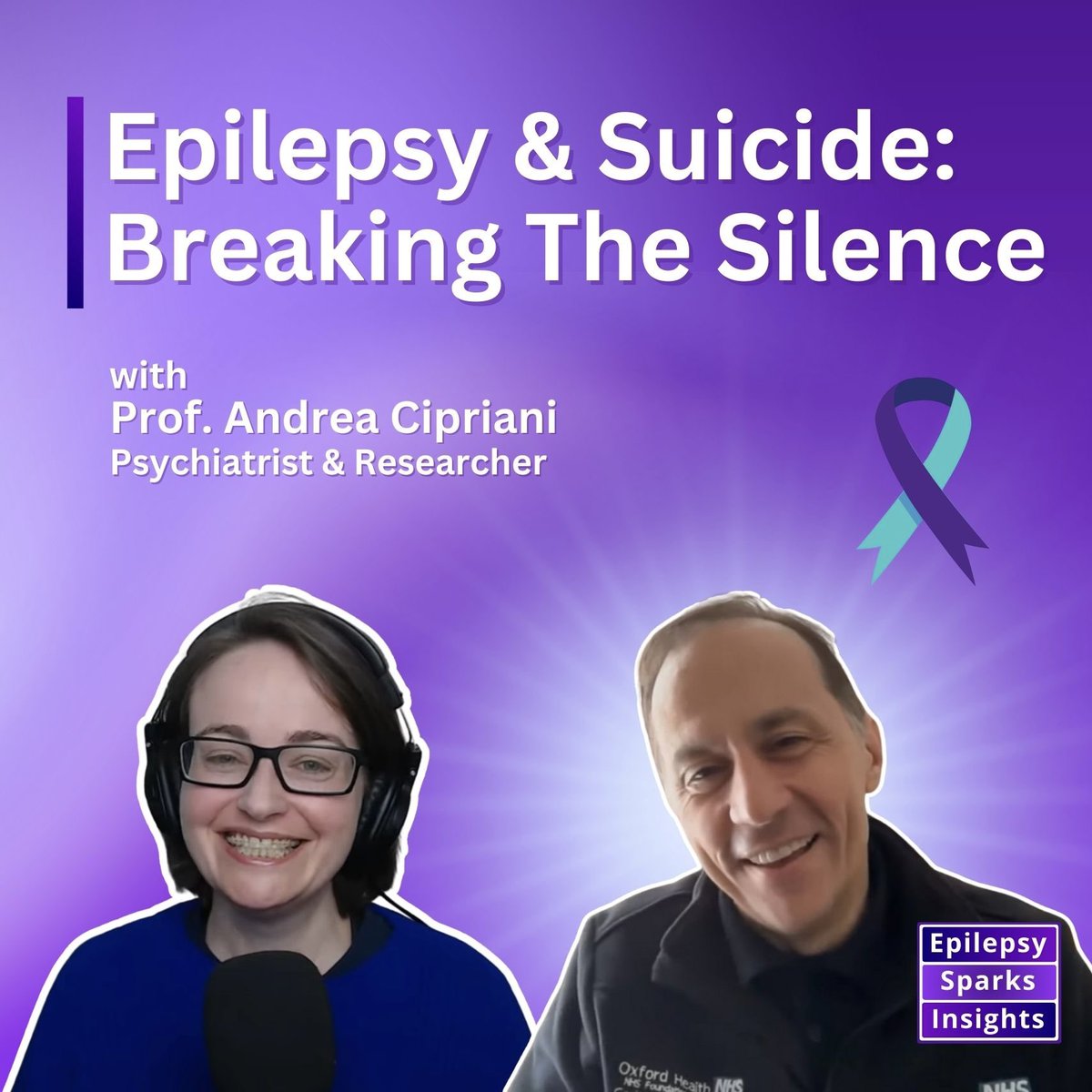 🚨This one’s personal.
#Suicide risk is far higher for people with an #epilepsy-yet we don’t talk about it enough. Hear from psych Andrea Cipriani about why that must change.
🎧 shorturl.at/Wh3RF
📹 youtu.be/J8P-irnBiQc
#SuicidePrevention #MentalHealth #EpilepsyAwareness