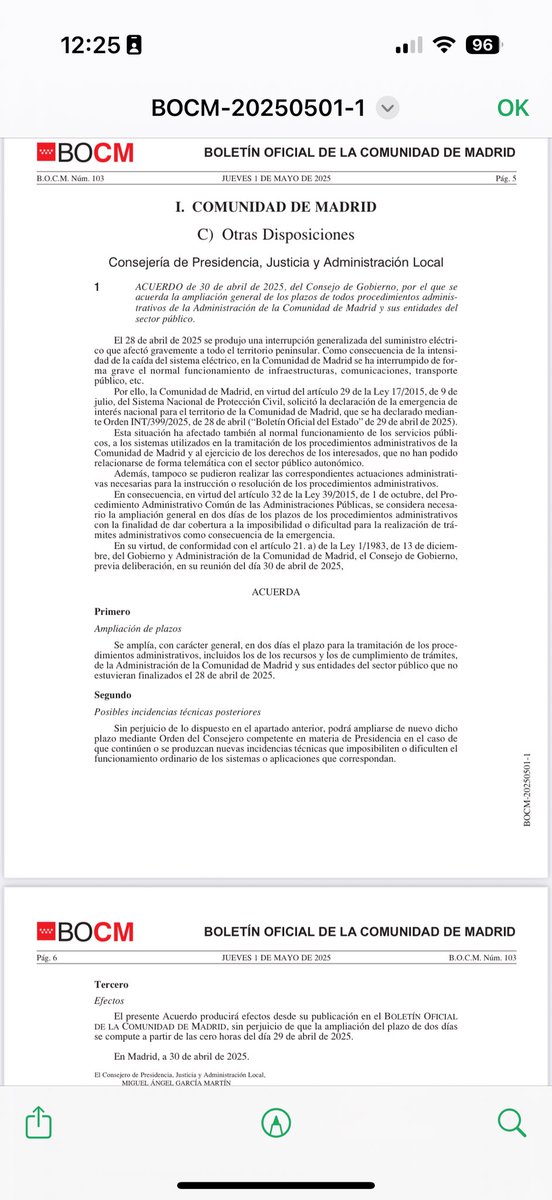 Eugenio Ribón (@eugenioribon) on Twitter photo La <a href="/ComunidadMadrid/">Comunidad de Madrid</a> amplia, en dos días el plazo para la tramitación de los procedimientos administrativos, incluidos los de los recursos y los de cumplimiento de trámites, de la Administración de la Comunidad de Madrid y sus entidades del sector público. La <a href="/ComunidadMadrid/">Comunidad de Madrid</a> amplia, en dos días el plazo para la tramitación de los procedimientos administrativos, incluidos los de los recursos y los de cumplimiento de trámites, de la Administración de la Comunidad de Madrid y sus entidades del sector público.