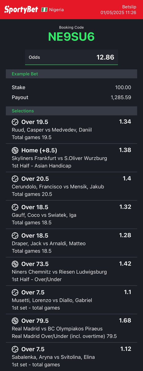 Afc_saks1's tweet photo. 110 odds - NQ2Q87

5 odds banker - MFF0VD

Lower lines - NE9SU6 https://t.co/Jp4POAYI6k