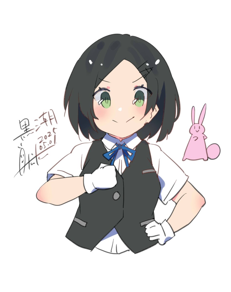 艦これ「黒潮『うちに任しときー!』#艦これ #黒潮#艦これ版深夜の真剣お絵描き60分一本」|あき缶@inicaのイラスト