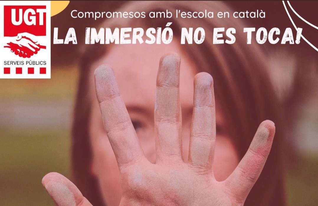 📢 Hoy, 1° de mayo, cuando escuchen a los sindicatos autoproclamarse defensores de la clase trabajadora, recuerden que estos hipócritas son los mismos que apoyan que los alumnos castellanohablantes no puedan estudiar EN su lengua materna, incluso cuando son alumnos con NEE