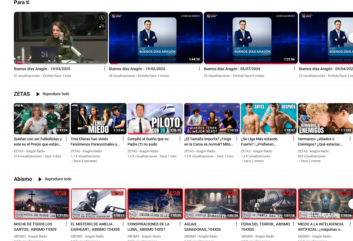 aragonradio's tweet image. 📺 ¡Aragón Radio también está en YouTube!

Entrevistas, reportajes y los mejores momentos de nuestra programación, ahora a un clic de distancia.

🔗 Suscríbete: youtube.com/@aragonradio

#AragónRadio #YouTube #RadioVisual