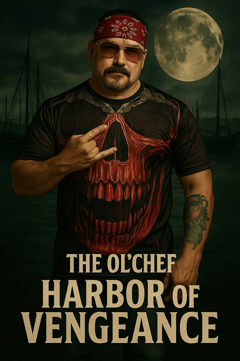 Da_Ol_Chef's tweet photo. The real Ol'Chef! Please Share and support my upcoming "Debut" Novel, "Harbor Of Vengeance"
https://t.co/EGACrnTmSM
https://t.co/gKUWLV46mZ https://t.co/lfq5ZhdSga