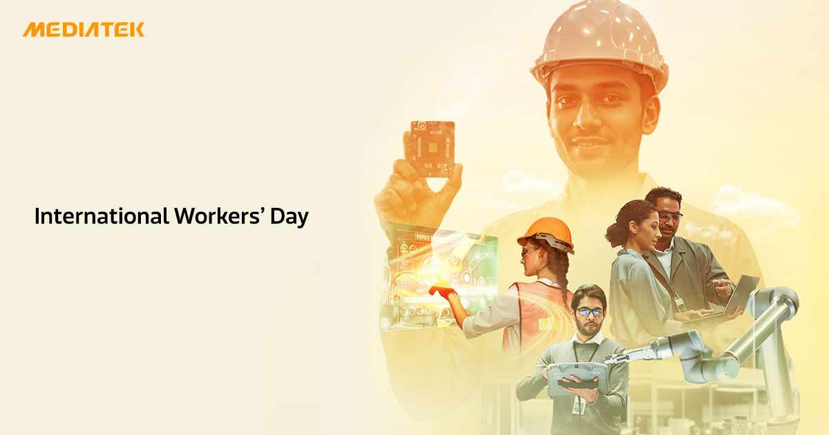 MediaTekIndia's tweet photo. International Workers' Day! 

Today, we salute the engineers and innovators who design and power the brains behind chipsets, building the foundation for a reliable and successful tomorrow.

#InternationalWorkersDay #chipsets #processors https://t.co/baSoaYgV4p