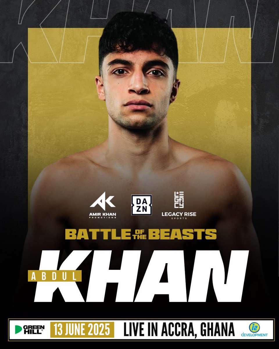 June 13 🇬🇭 
<a href="/amirkingkhan/">Amir Khan</a> 
<a href="/shanewatson95/">Shane Watson</a> 
<a href="/eliteboxer/">Elite Boxing Gym</a>