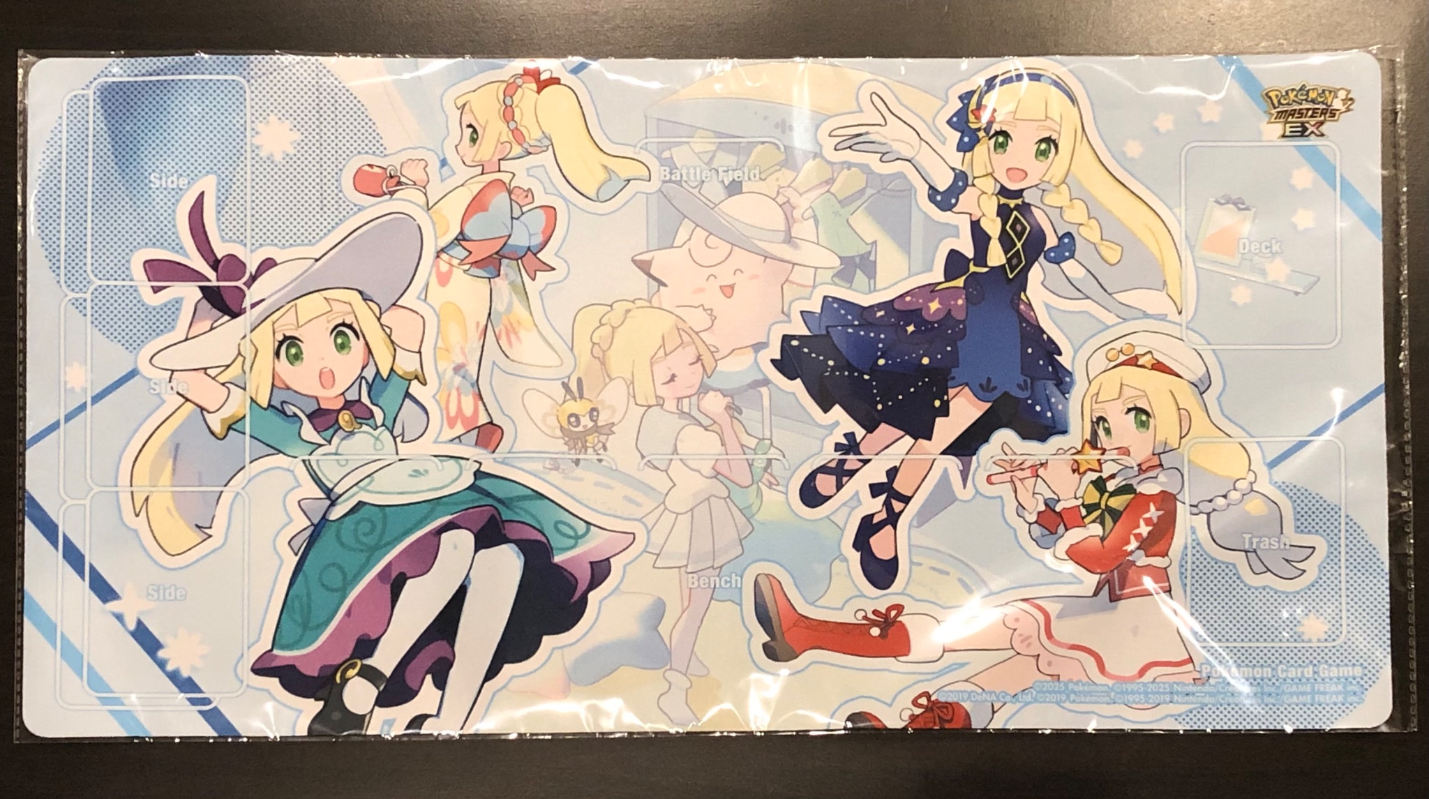 ポケマス】リーリエ プレイマット 2025 ポケマス】リーリエ
