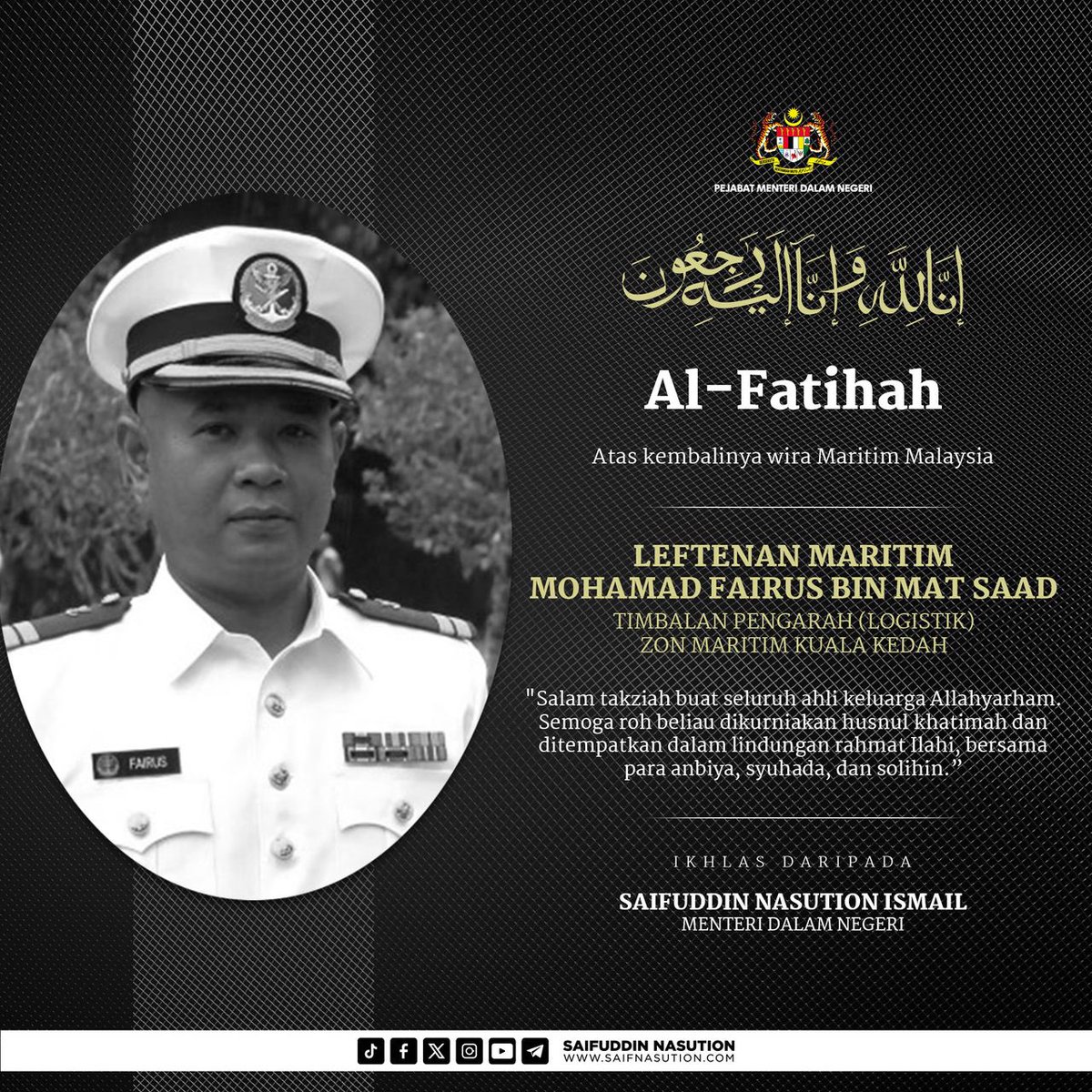 Saifuddin Nasution Ismail tweet media