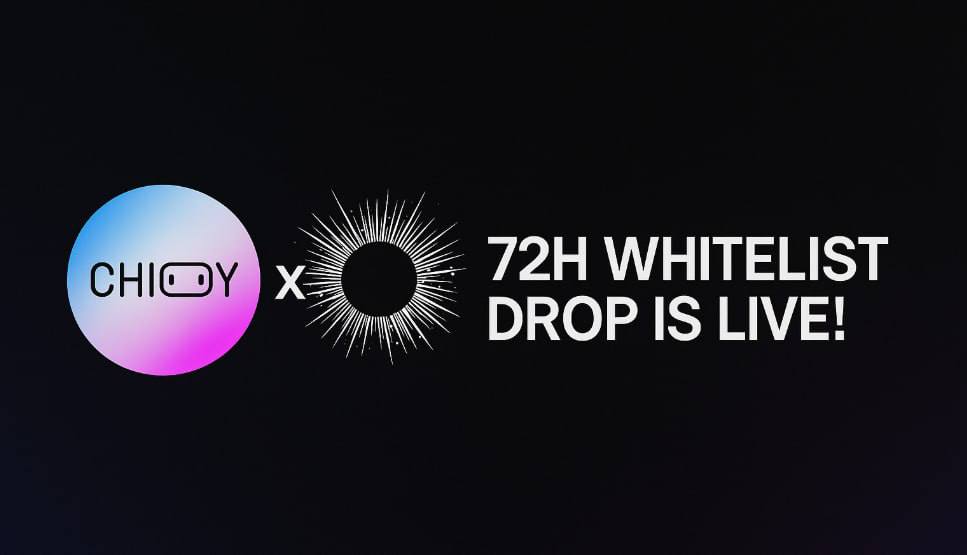 💿 CHIAY x SONOVA — 72H Whitelist Drop is LIVE!

Chiay is opening its whitelist exclusively for the Sonova community – and the gate is closing fast.

🎭 Chiay PFPs are coming to @Soneium.
⏳ You have 72 hours to join us.
🌐 Go to → chiay.xyz
💿 Submit your wallet +