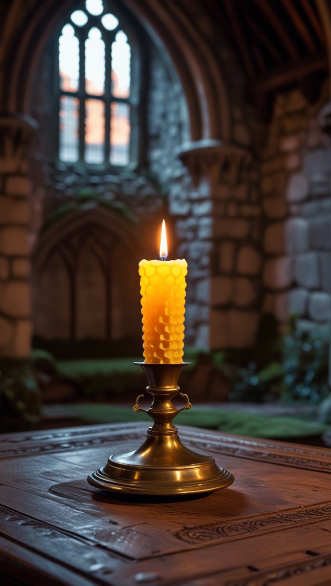 In the Middle Ages, not everyone could light a candle.

Beeswax burned clean — and cost a fortune.

Only churches and castles could afford its soft golden flame.

#candlefacts #beeswaxcandles #history #luxuryliving #medievalcraft