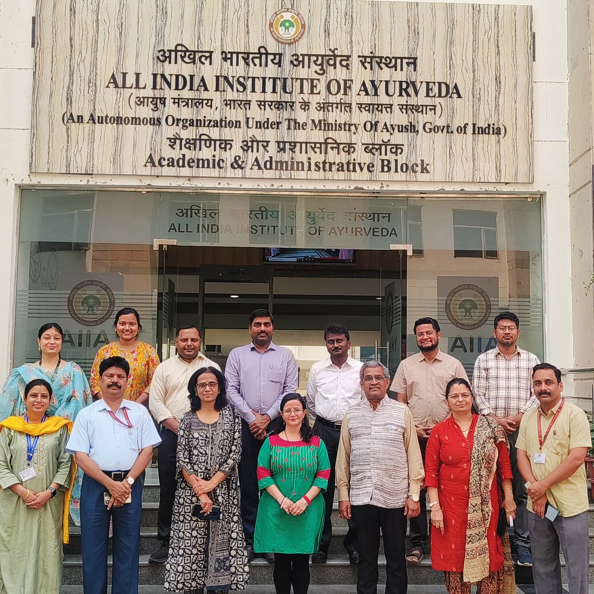 AIIA_NDelhi's tweet image. Dr. Lucila Matovelle from Ecuador, commenced a month customized training program at the AIIA, Delhi. The program, scheduled from 1st May to 31st May 2025, aims to provide in-depth knowledge &amp;amp; hands-on training in Ayurvedic principles, therapies, and holistic health approaches