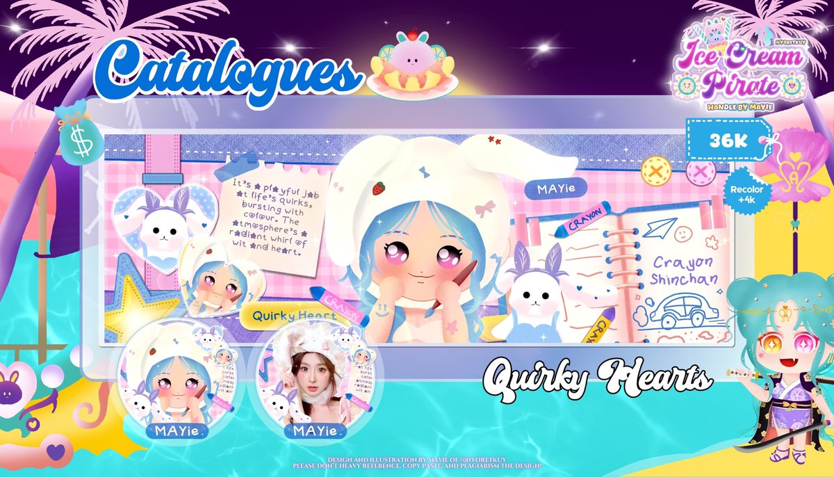 HELP REPOST?! Any interactions are appreciated! (๑>◡<๑)

Um halo akhirnya aku lahiran setelah rest lama! Kenalan yuk dengan 6 katalog layout chibi ku, 6 katalog pricelist, dan 3 fonts freebies! Lemme know jika gak aman 🦁

Rencananya nanti mau OPEN ⸜(｡˃ ᵕ ˂ )⸝♡ #zonauang