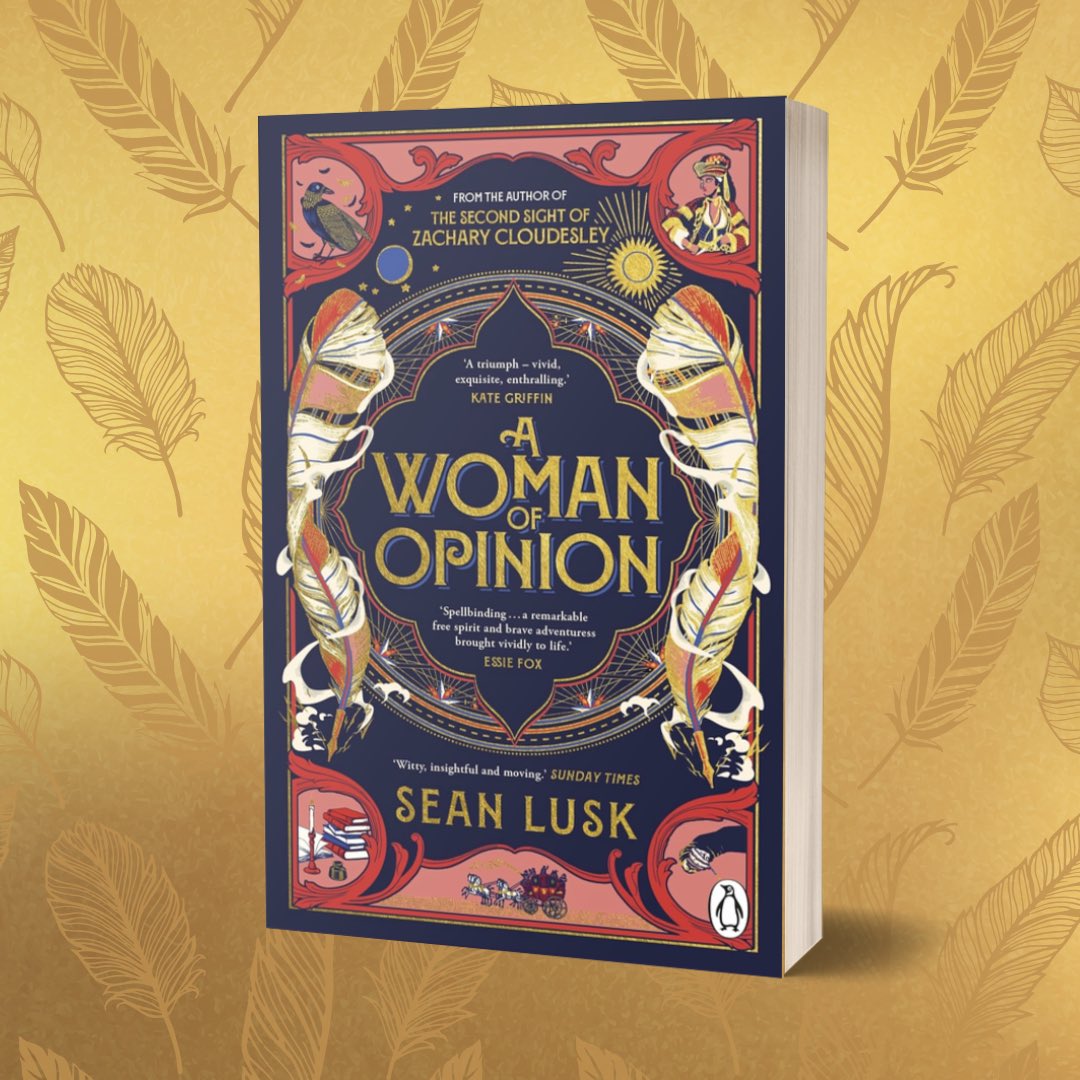 Happy publication day <a href="/seanlusk1/">Sean.Lusk</a> - A WOMAN OF OPINION, the spellbinding novel about the fascinating history of pioneering writer, poet and feminist, Mary Wortley Montagu, is out today in paperback! 

tinyurl.com/yhyd7ns7