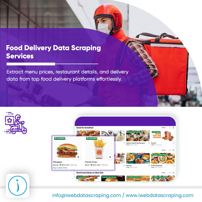 iwebdatascrape's tweet image. Unlock #smarterdecisions with #FoodDeliveryData scraping! 

Extract #menuprices, #restaurant details &amp;amp; delivery info from top apps like #UberEats &amp;amp; #DoorDash.
Stay ahead with #data-driven strategy.

 iwebdatascraping.com

#WebScraping #FoodTech #DataInsights #BigData