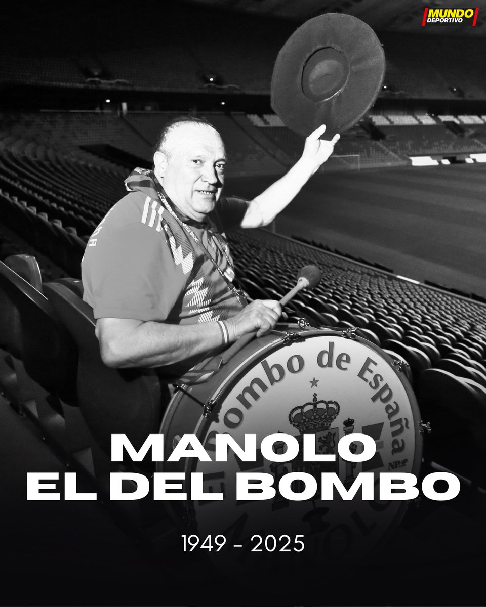 🖤 Nos ha dejado Manolo 'El del Bombo', historia del fútbol español

Descanse en paz.