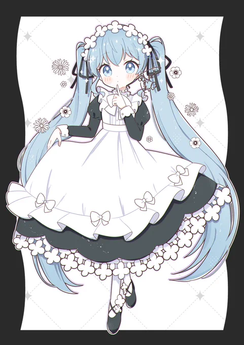 メイド #初音ミク 