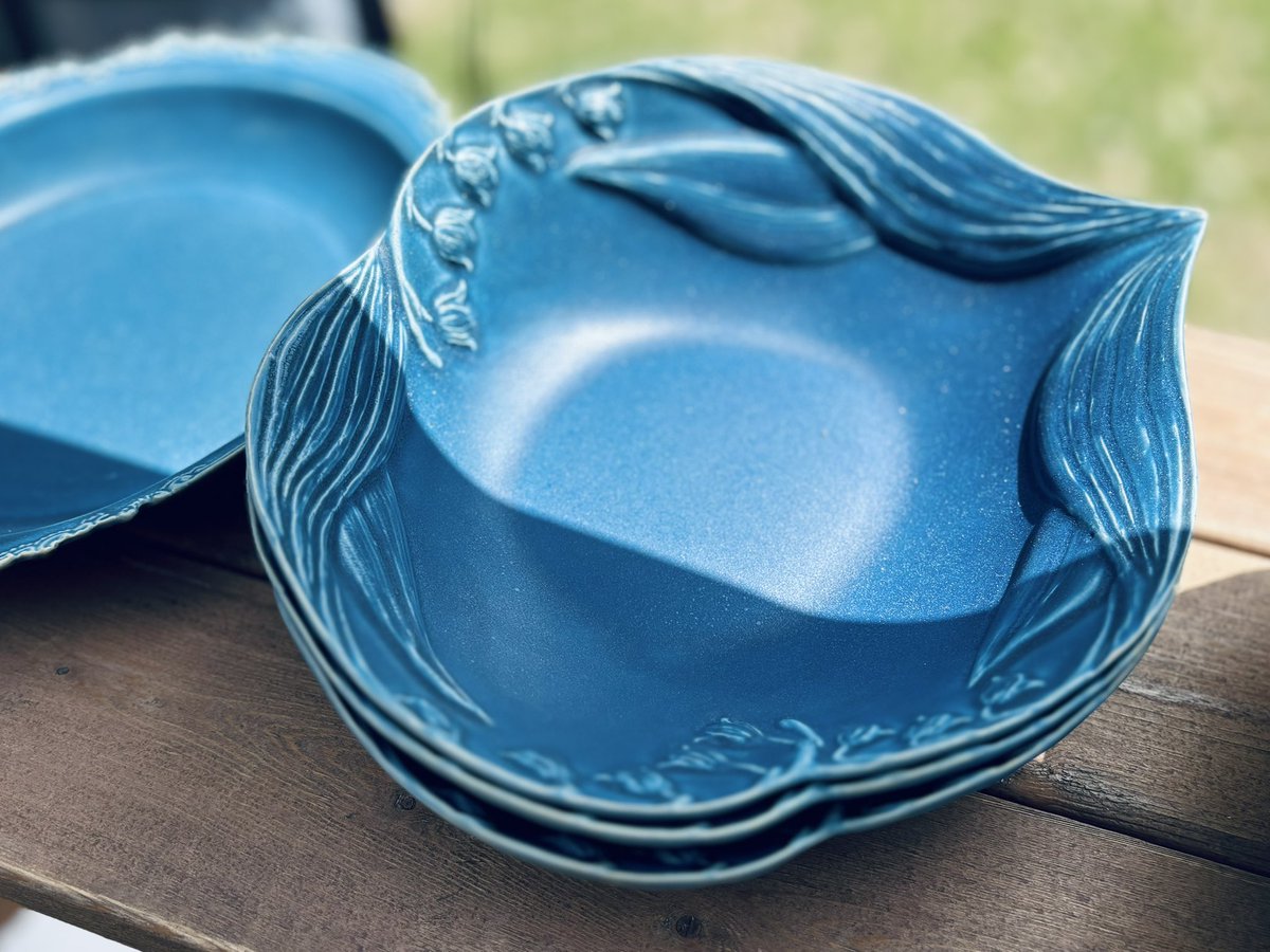 栃木益子陶器市 今回の一番の目的だった、望月万里さんの食器。家で