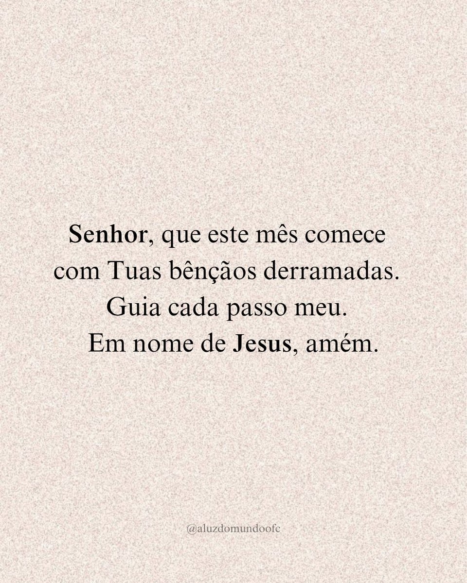 Digite: AMÉM!
