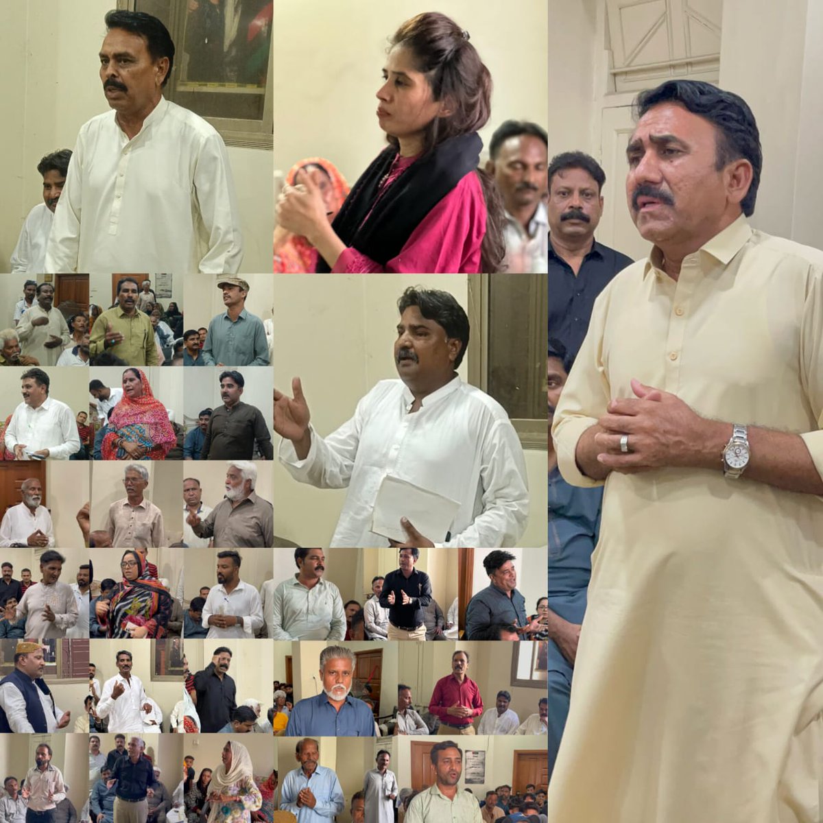 PPP_m_wing_khi's tweet photo. General Workers Meeting of PPP Minority Wing Karachi Div held at Peoples Secretariat on Apr 30, chaired by President 
#Mushtaq_Matto 
MPA @RomaMattoPPP 
present. Issues discussed, monthly meeting announced.
@MediaCellPPP 
@BBhuttoZardari #PPP https://t.co/Eu3T1wUi6o