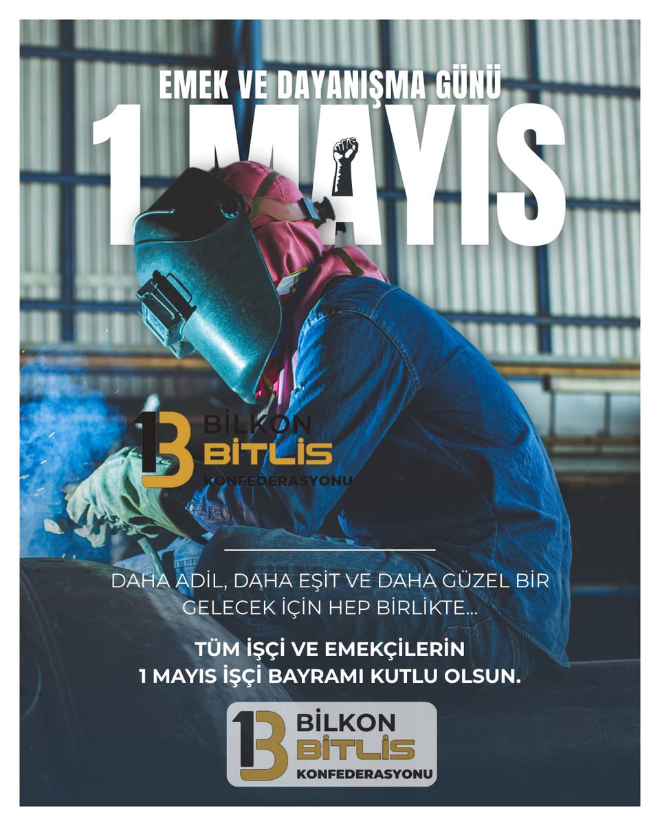 Bitlis Konfederasyonu BİLKON (@bilkonbitlis) on Twitter photo Peygamber Efendimiz SAV. şöyle buyurmuştur:
"İşçinin ücretini teri kurumadan önce veriniz" (İbn Mâce, Rehin, 4)
Tüm Emekçilerimizin 1 Mayıs Emek ve Dayanışma Gününü Kutlarız.
<a href="/selimkorkmaz13/">SELİM KORKMAZ</a> Peygamber Efendimiz SAV. şöyle buyurmuştur:
"İşçinin ücretini teri kurumadan önce veriniz" (İbn Mâce, Rehin, 4)
Tüm Emekçilerimizin 1 Mayıs Emek ve Dayanışma Gününü Kutlarız.
<a href="/selimkorkmaz13/">SELİM KORKMAZ</a>