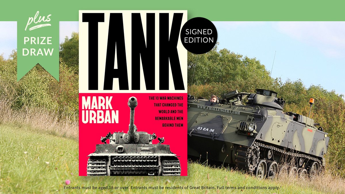 Waterstones (@waterstones) on Twitter photo To celebrate the release of <a href="/MarkUrban01/">Mark Urban</a>'s TANK, we're giving away a signed copy plus a Red Letter Days tank driving experience for one! Details here: waterstones.com/win/tank-plus-… To celebrate the release of <a href="/MarkUrban01/">Mark Urban</a>'s TANK, we're giving away a signed copy plus a Red Letter Days tank driving experience for one! Details here: waterstones.com/win/tank-plus-…